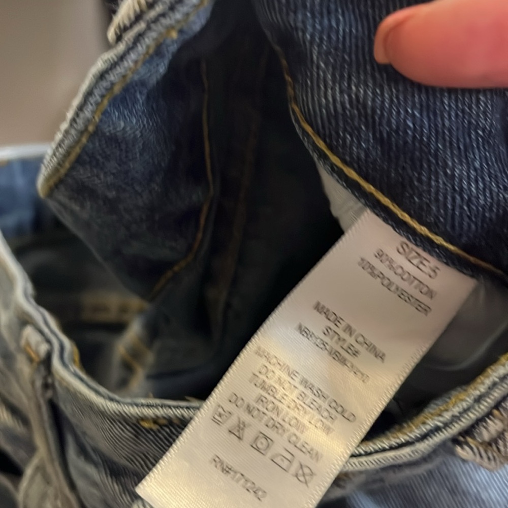 Rise Supply Co Womens Jeans High Rise Cropped Size 5/27 - Picture 7 of 7